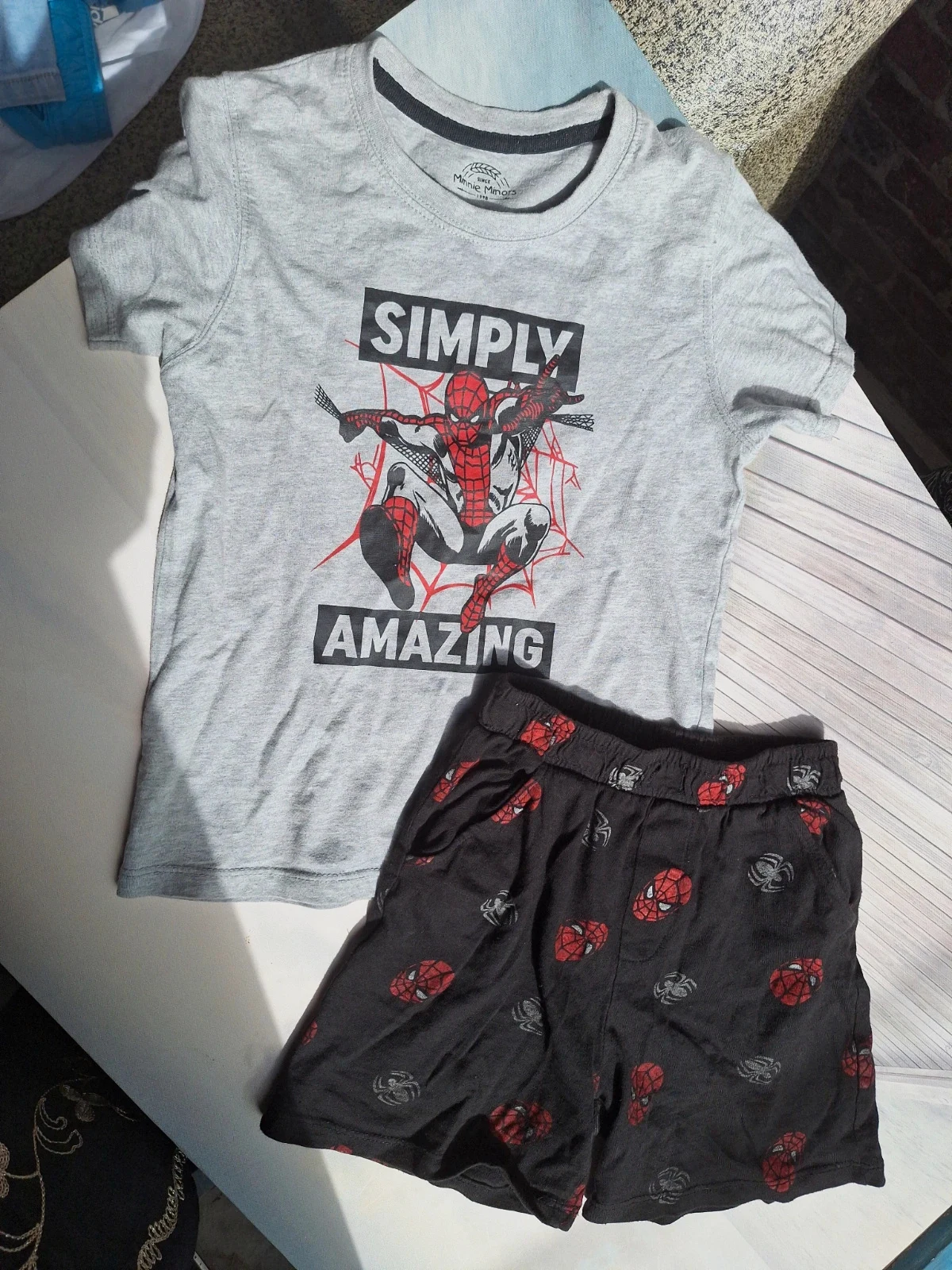 pyjama shirt with shorts 5 years