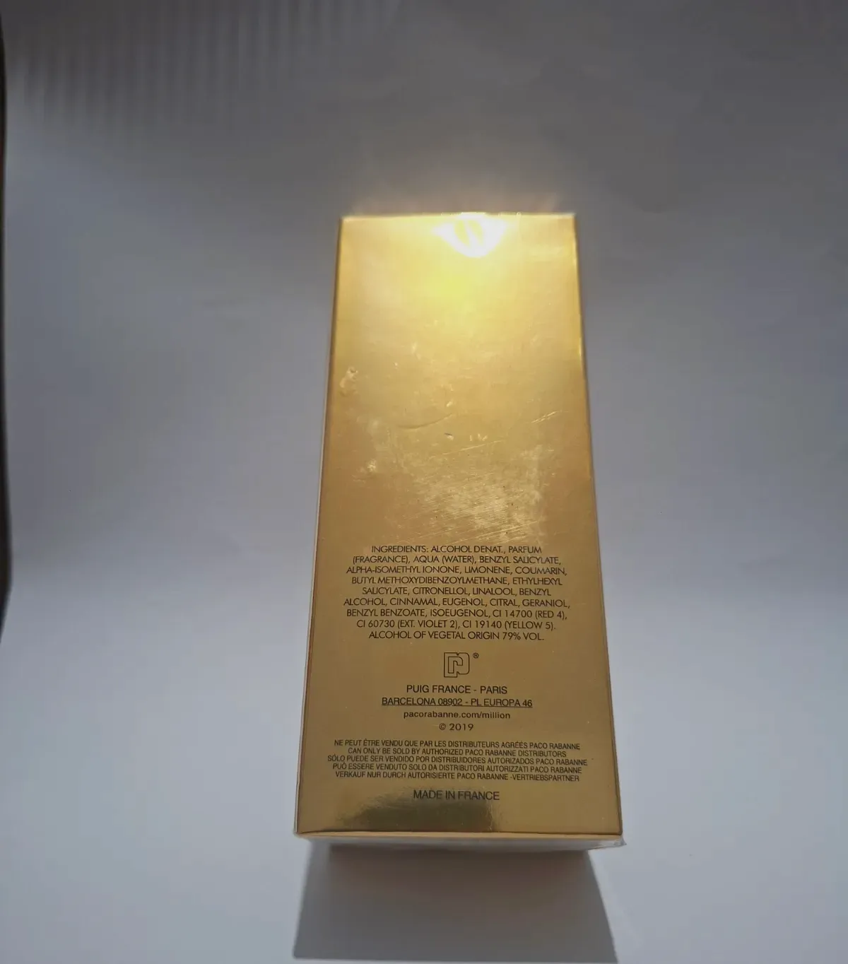 Paco Rabanne 1 Million Parfum 100ml – Paco Rabanne – taille 100ml 2