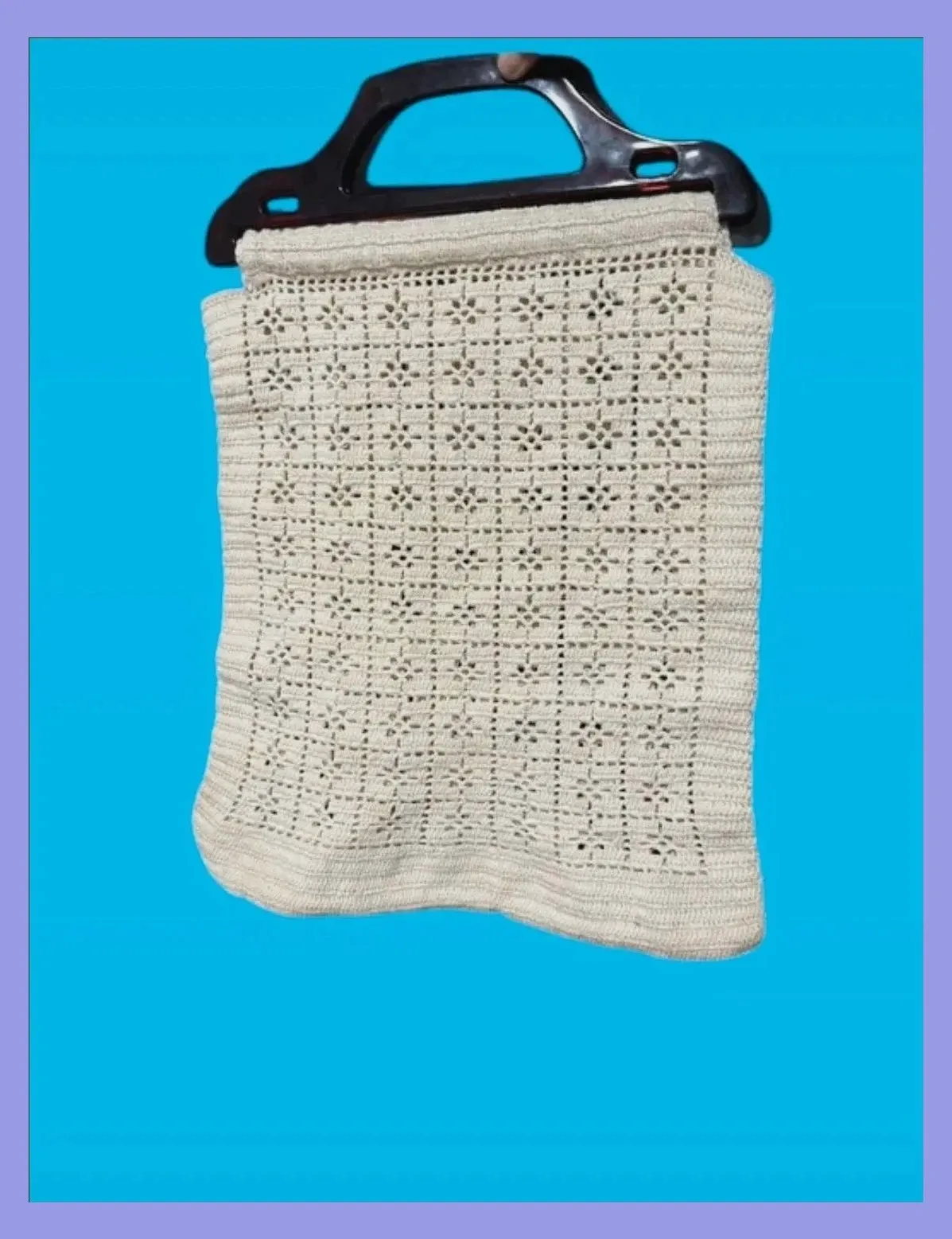 Divino bolso vintage de ganchillo de los años 70 en muy buen estado 😍 – Vintage Dressing 2