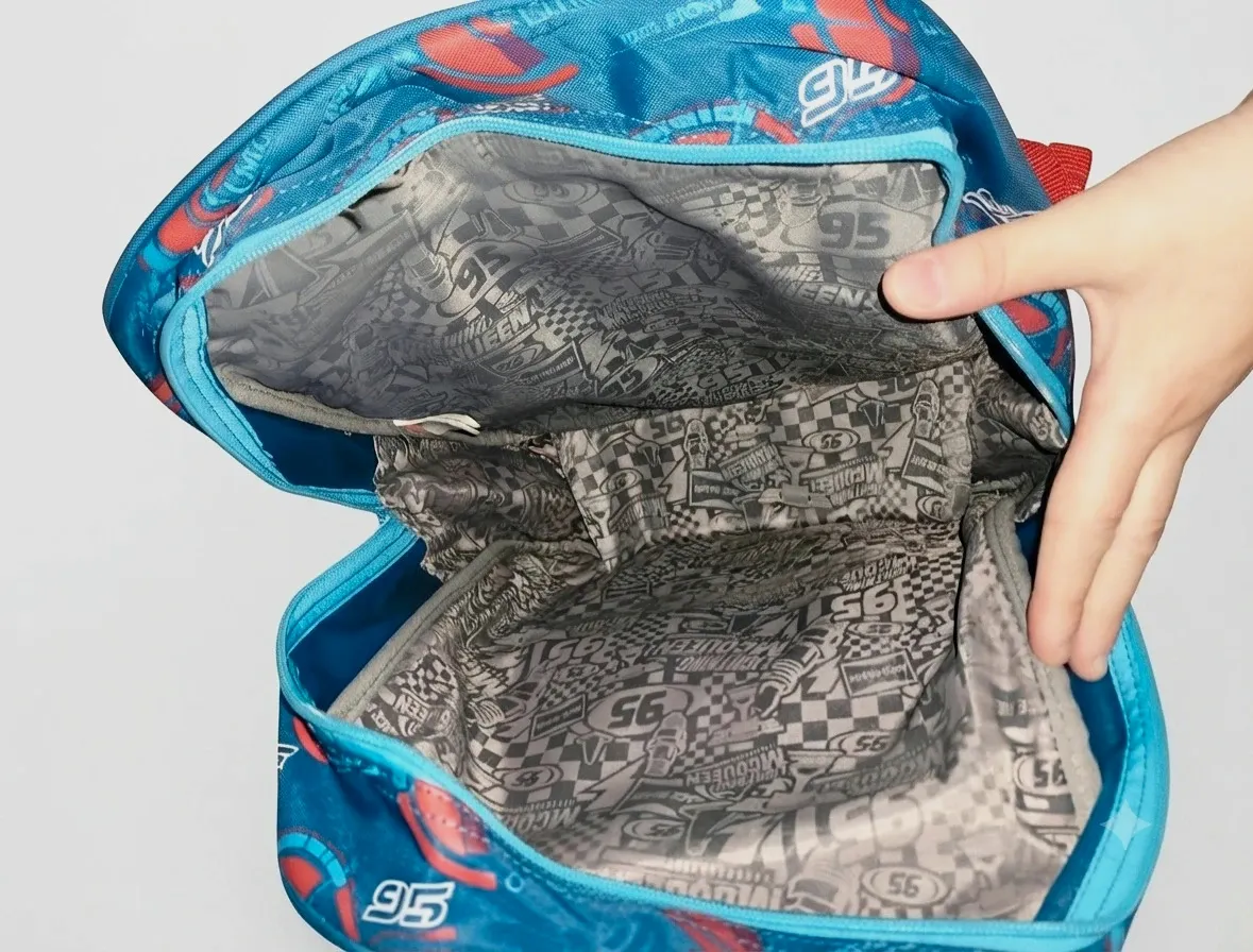 Mochila y estuche Cars Rayo McQueen – Set escolar – Disney 3