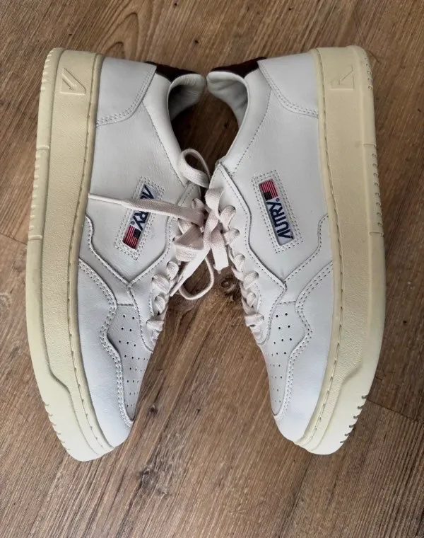 Sneakers Autry Medalist en cuir blanc – Autry – taille EU 42 3