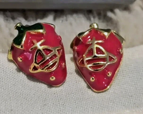 Boucles d'oreilles Vivienne Westwood rose et or