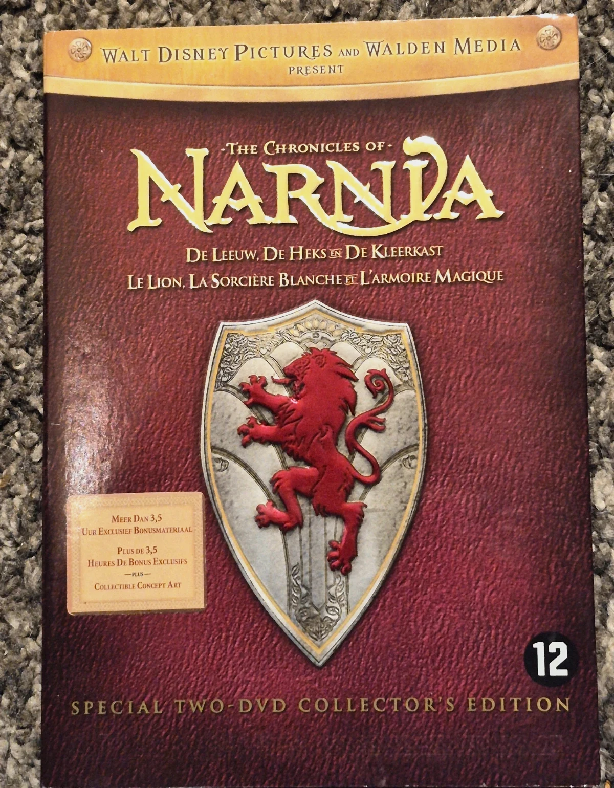 DVD Le Monde de Narnia Chapitre 1 - Édition Collector 2 DVD (Fourreau Armoire)