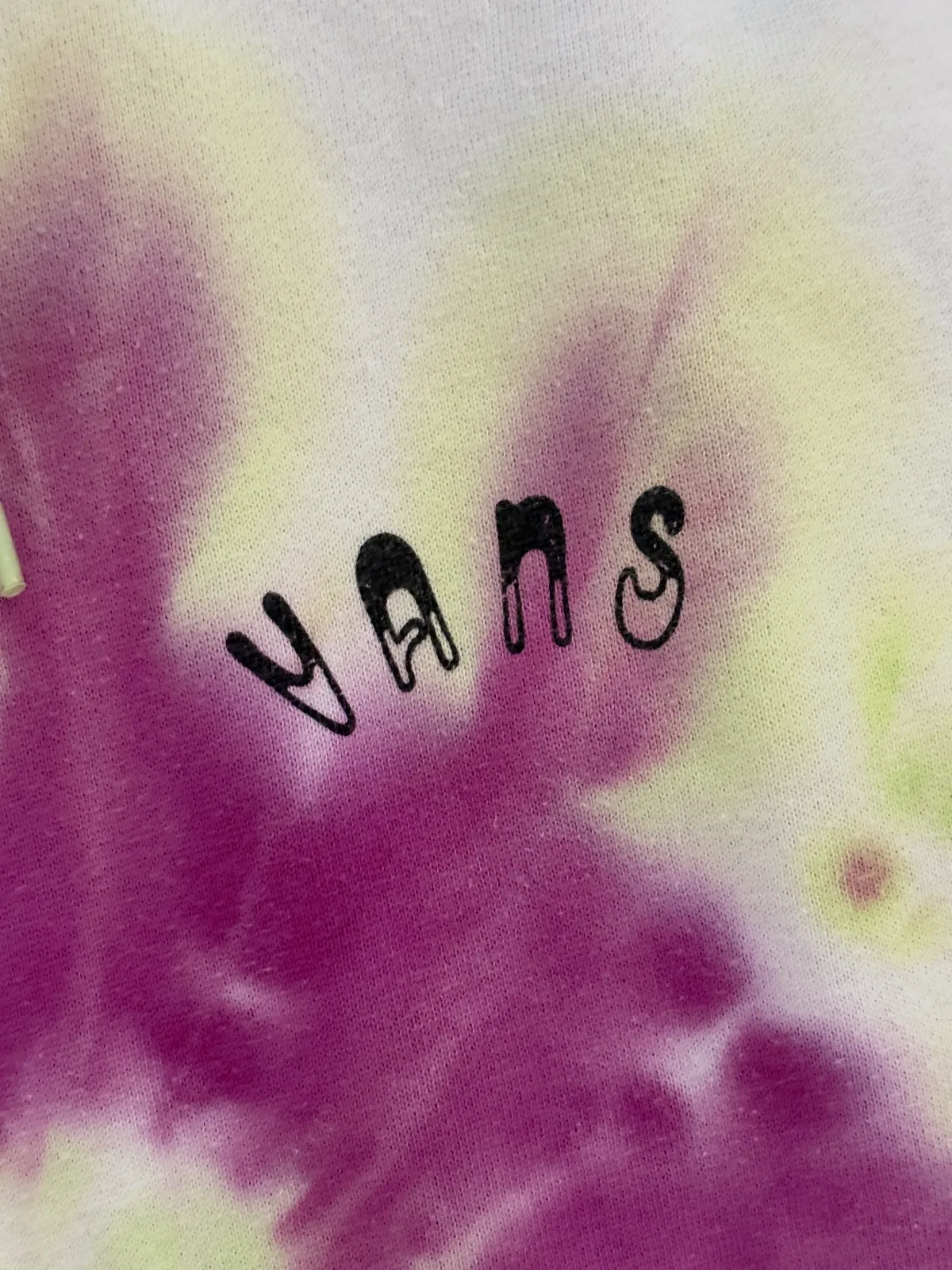 Sweat à Capuche Vans Tie-Dye - Violet/Vert Anis - Taille M - valeur 115€  – Vans – violet/vert anis – taille M 4
