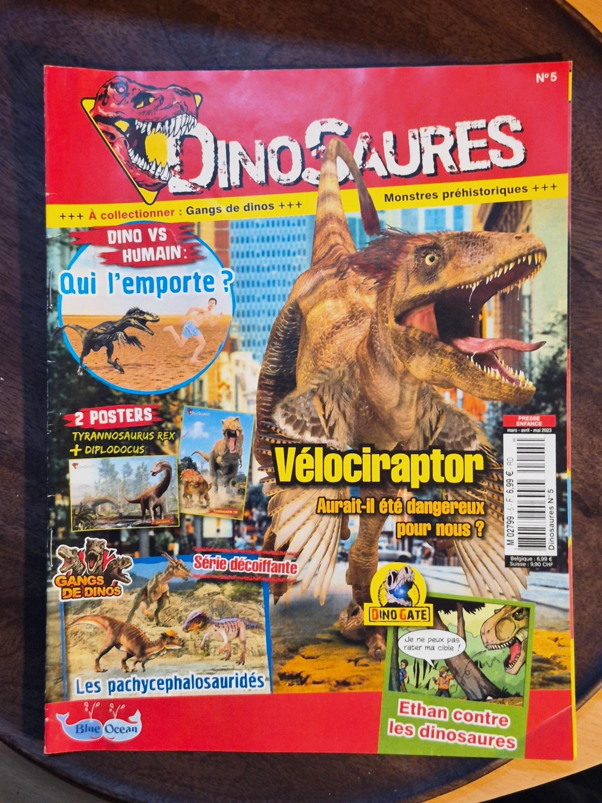 Magazine Dinosaures N°5 Blue Ocean