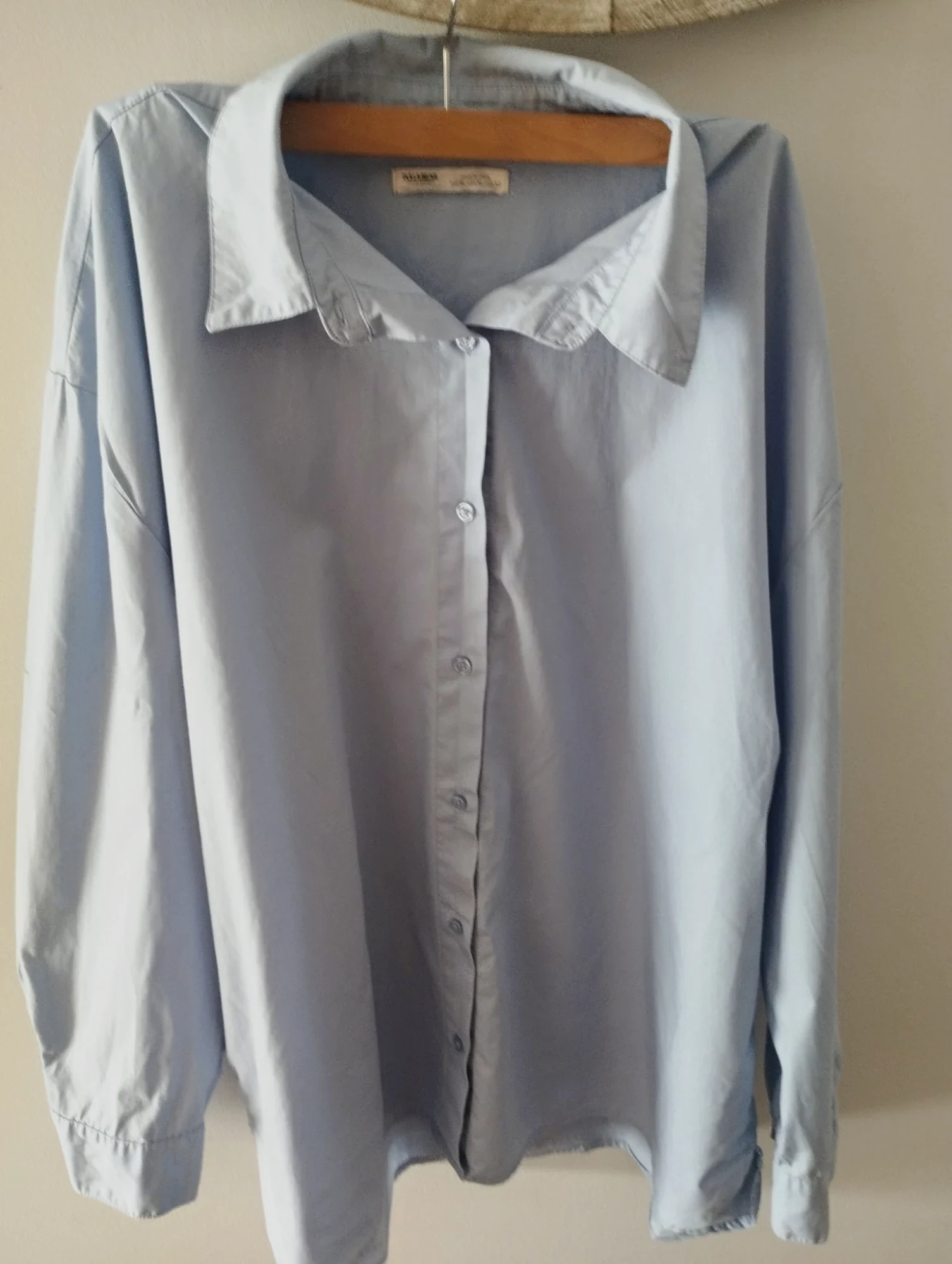 Camisa mujer azul claro. Talla XL