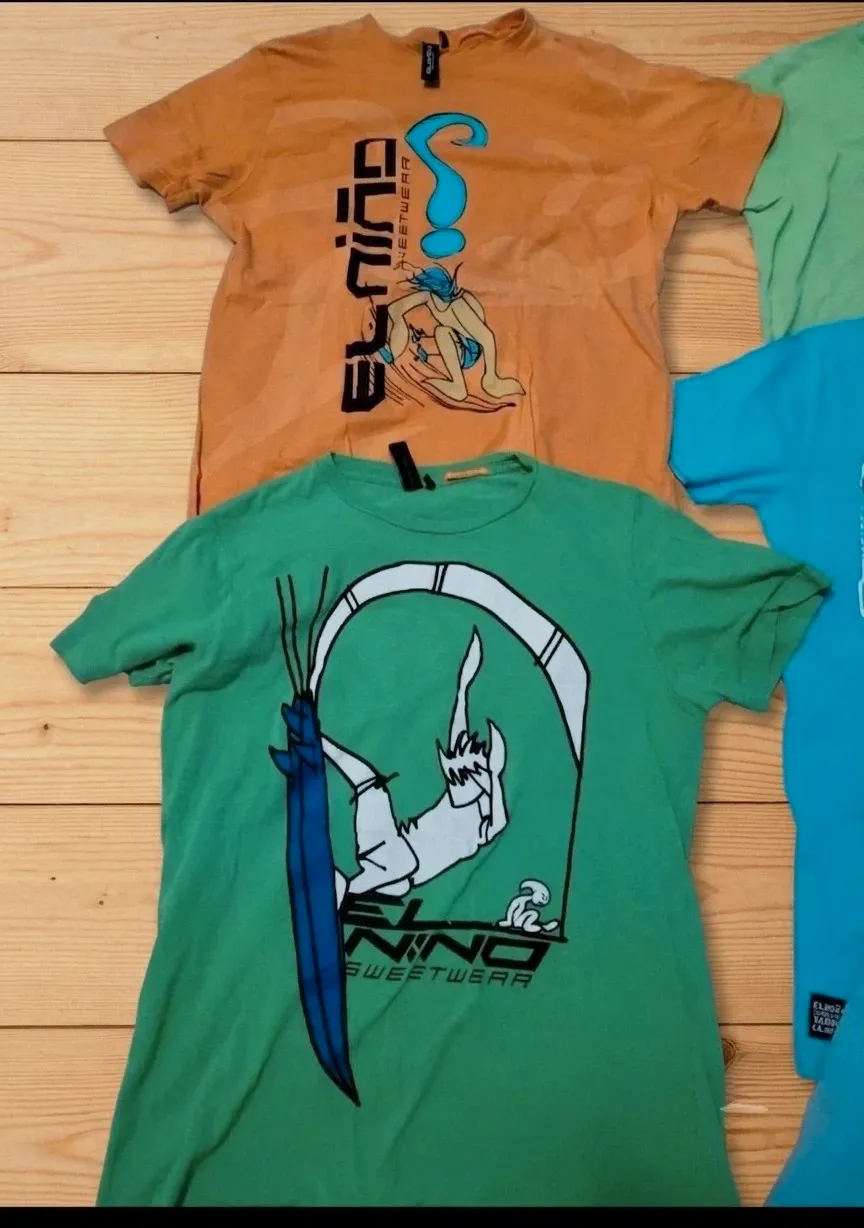 Lote de 5 camisetas El Nino talla 12 años – El Nino – taille 12 ans / 152 cm 2