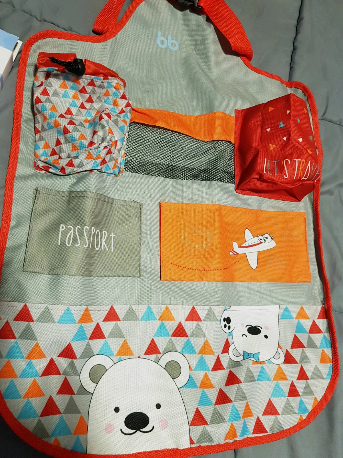 Organizador de coche para viaje con bebe (amsl)(3)