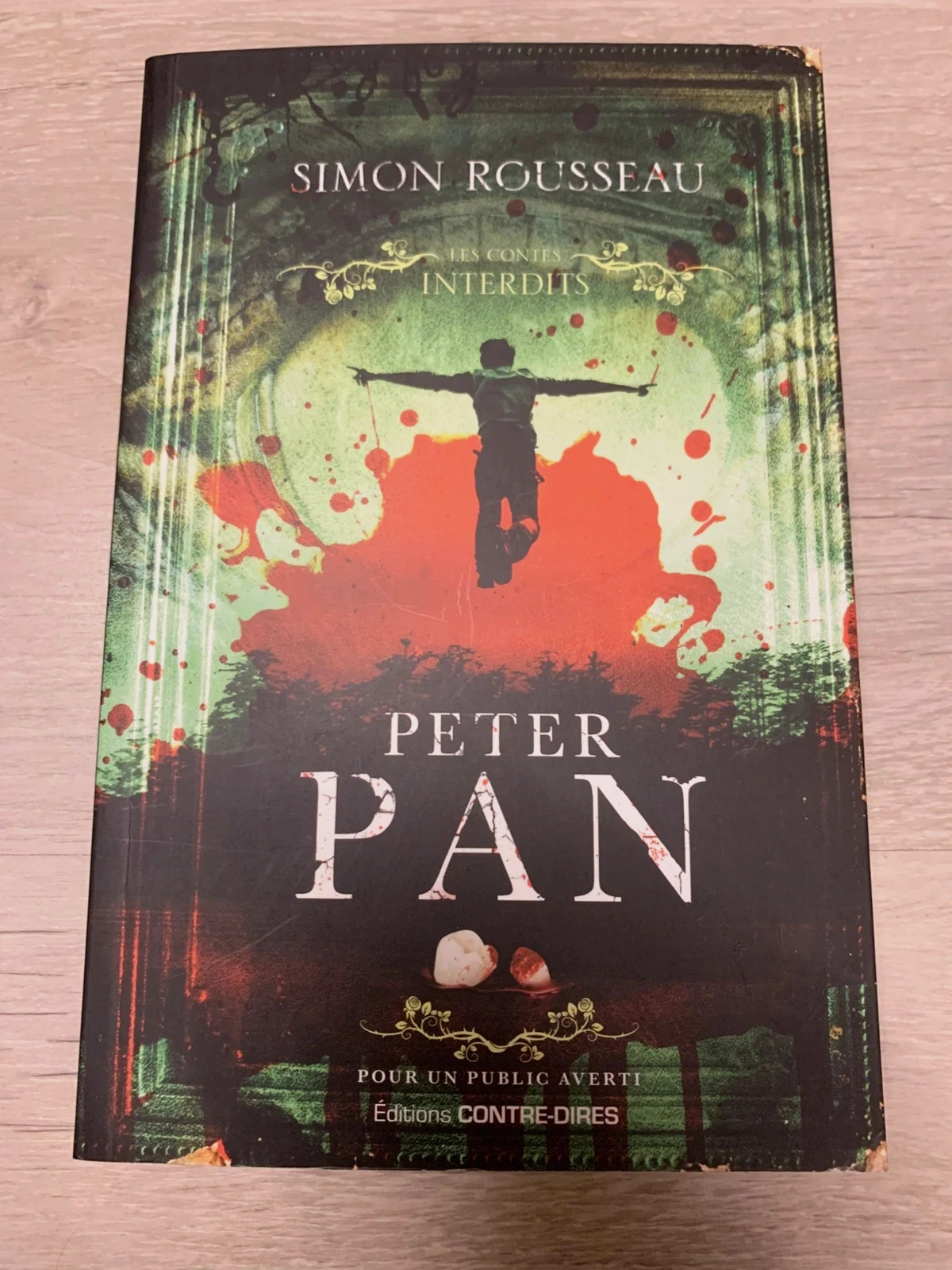 📖 Livre Peter Pan – Simon Rousseau – Les Contes Interdits