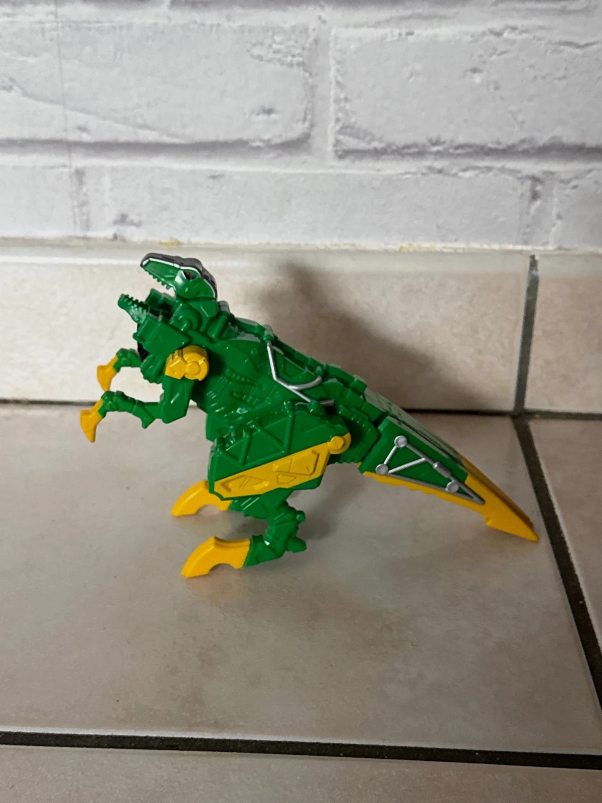 Power Rangers Dino Charge Super Raptor Megazord Zord Edition Green Raptor