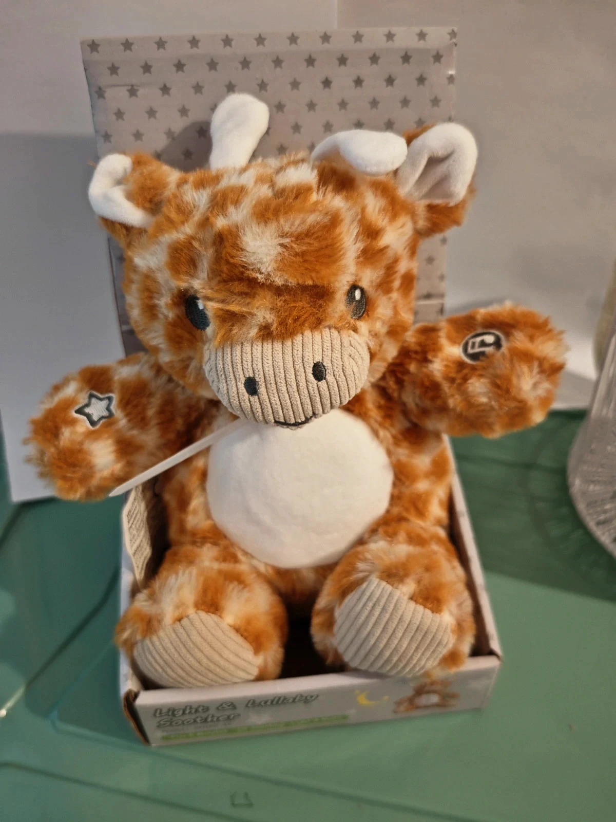 Veilleuse musicale Girafe – Lumière & Mélodies – Neuve