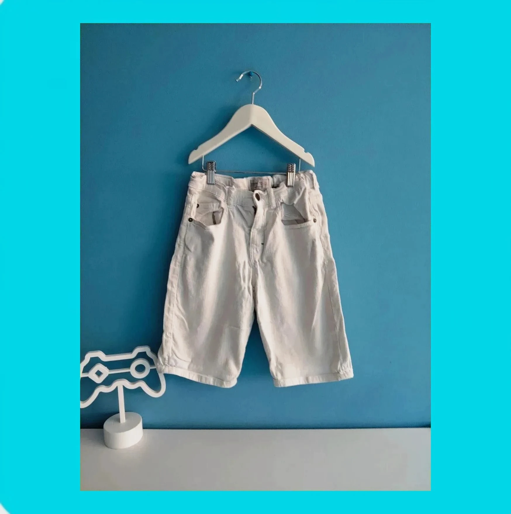 🩵 Pantalón Corto Denim Zara Niño 🩵 – Zara – taille 10 ans / 140 cm