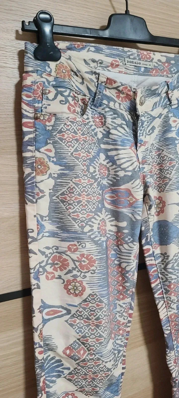 Precioso pantalón finito talla 36 – Dorado – taille S / 36 / 8 3