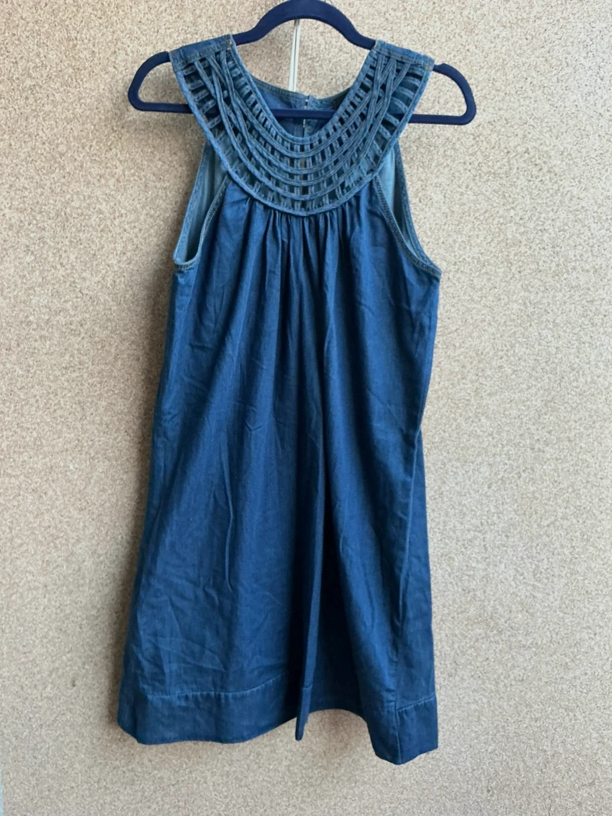 Vestido Denim XL XXL 100% Algodão
