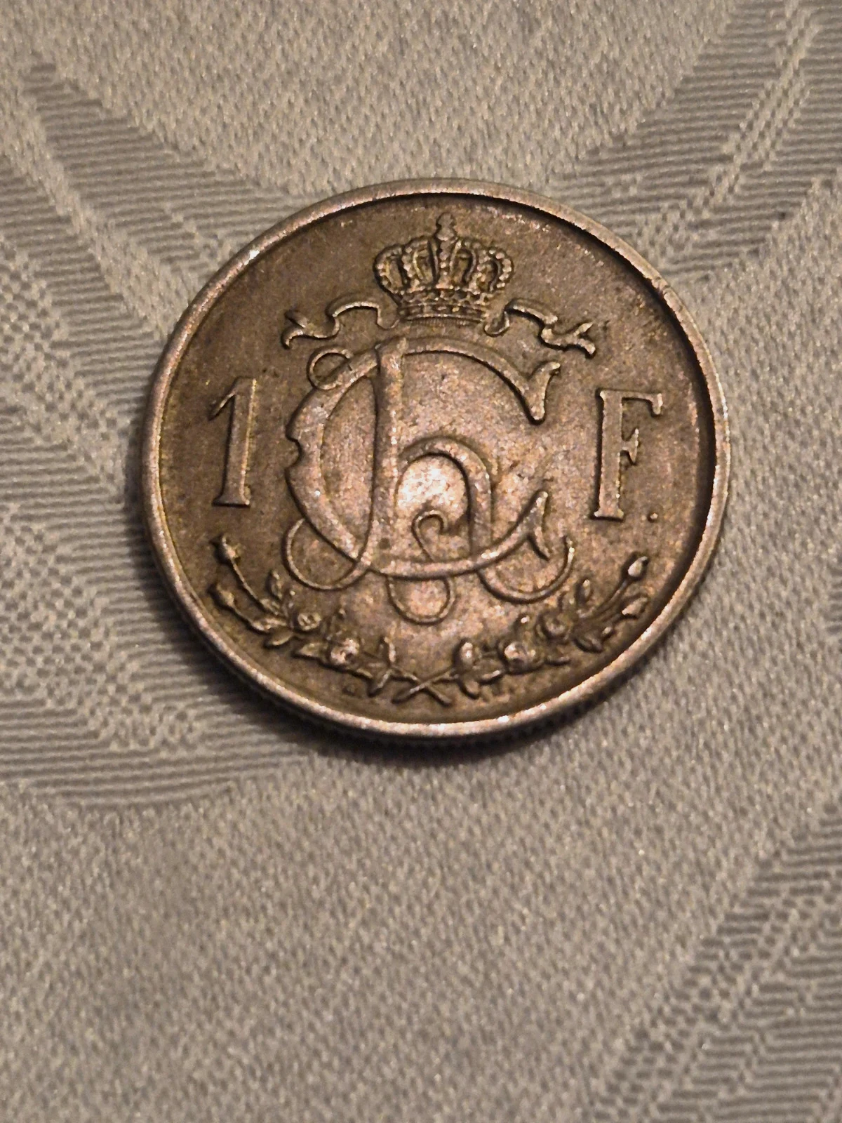 Pièce de 1 franc Luxembourg (1946)