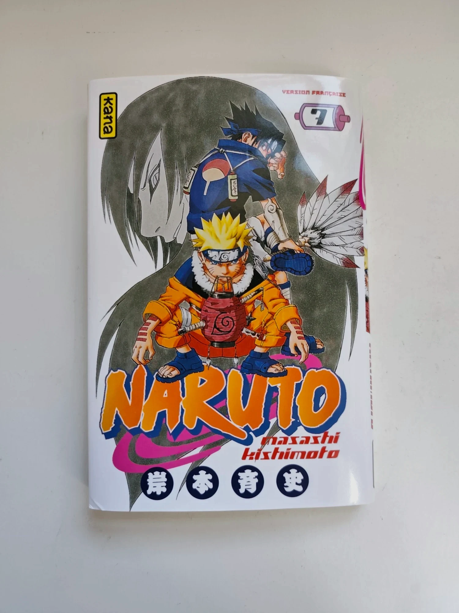 Manga Naruto Tome 7 (Éditions Kana - Version Française)