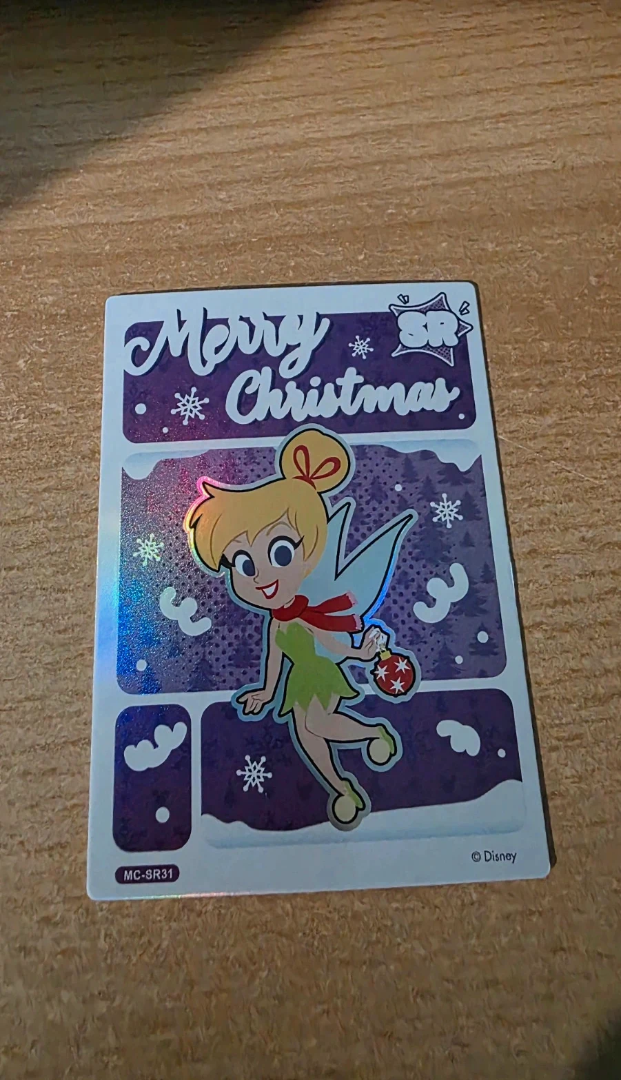 Carte la fée clochette – Cardfun