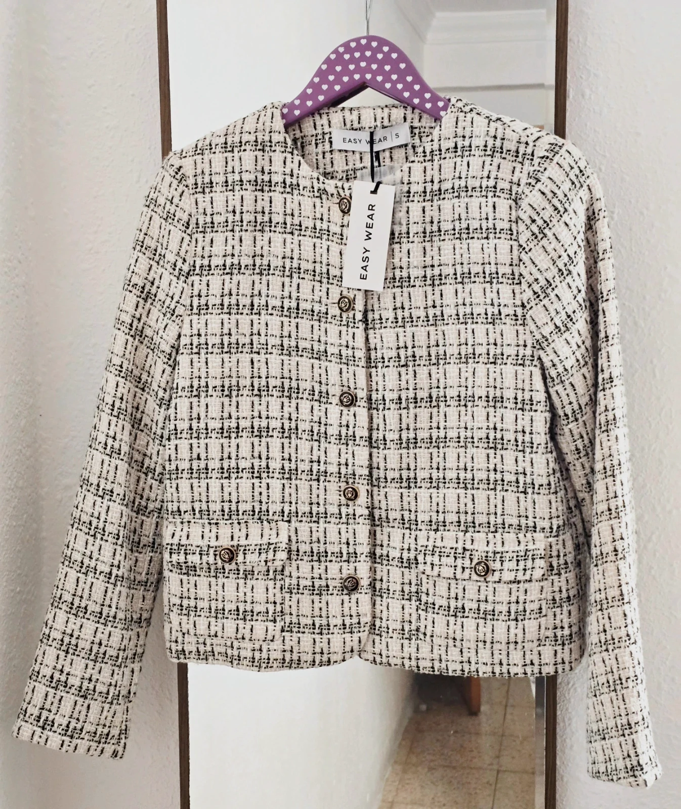 Easy Wear blazer blanco y negro Talla S – Easy Wear – taille S / 36 / 8
