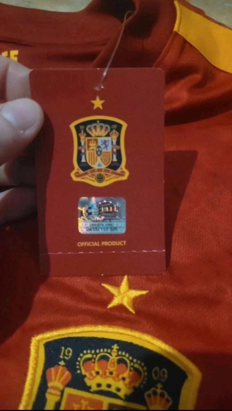 Camiseta España RFEF Home EURO 2020 - Nueva – smartketing – taille L 3