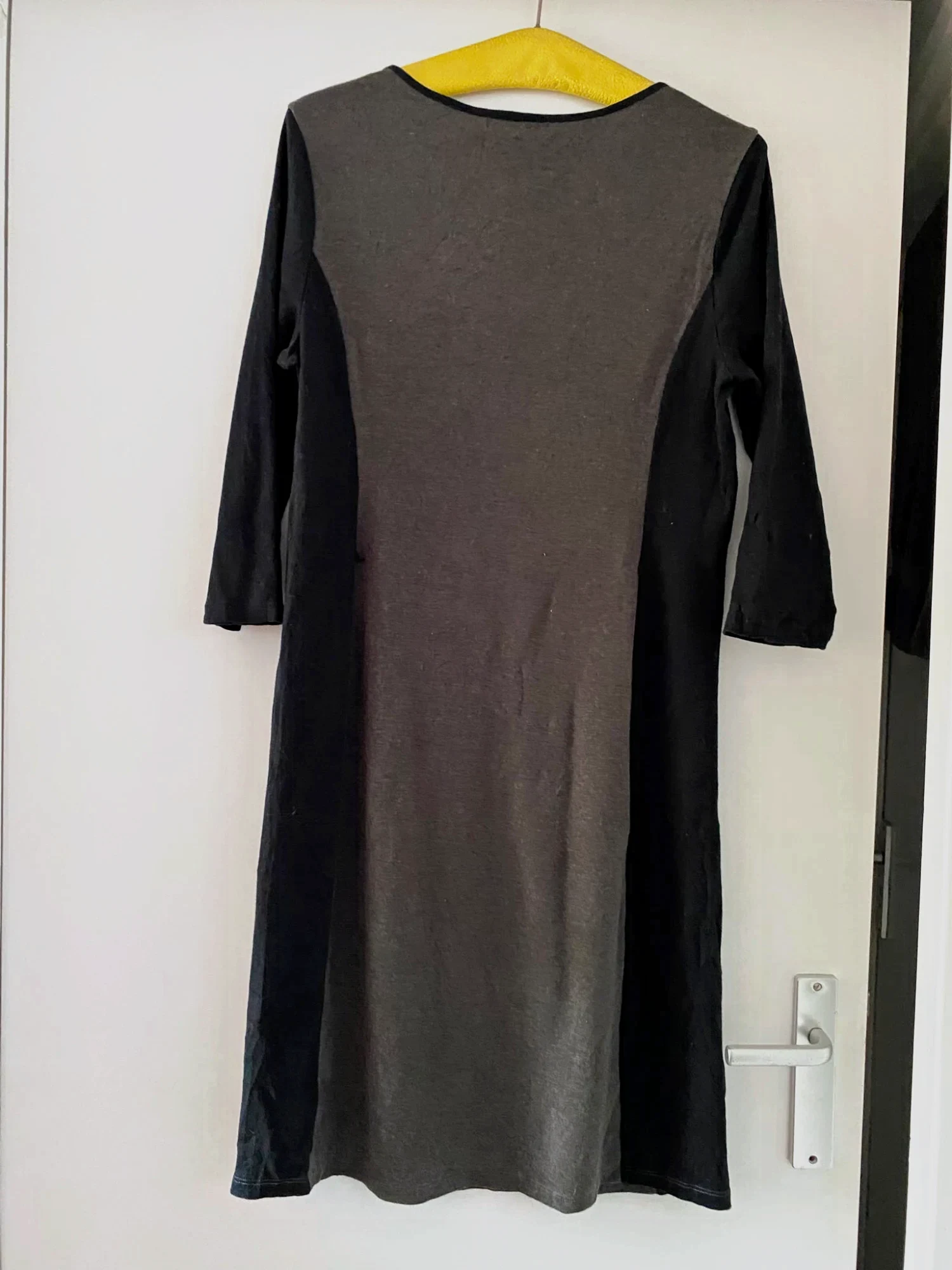 Jurk Lauren Ralph Lauren grijs zwart