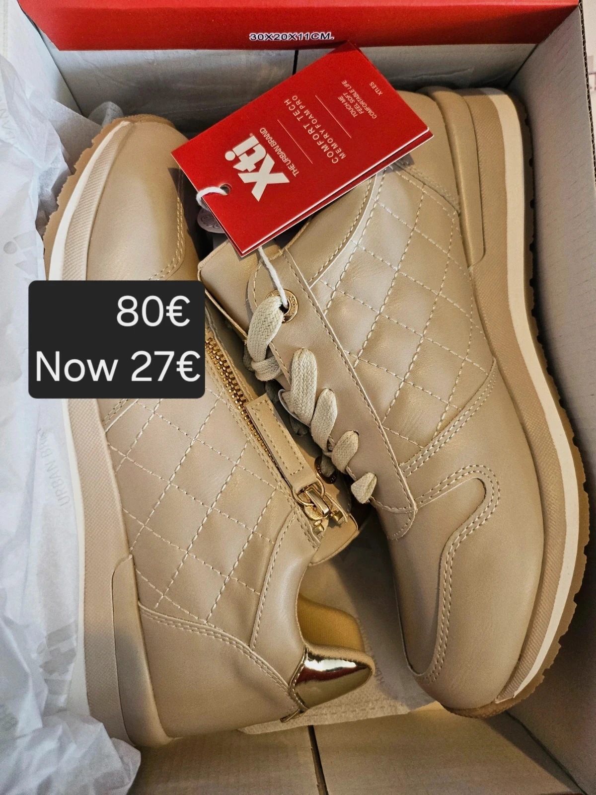 Xti shoes 38 and 36 for woman