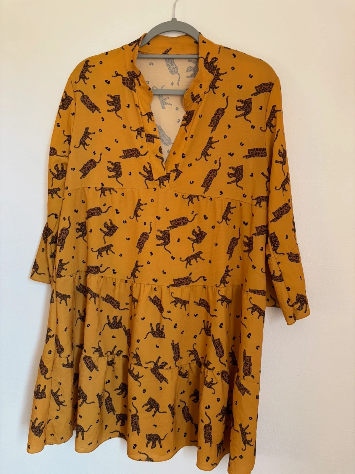 Robe fluide imprimé – Zara – taille L / 40 / 12