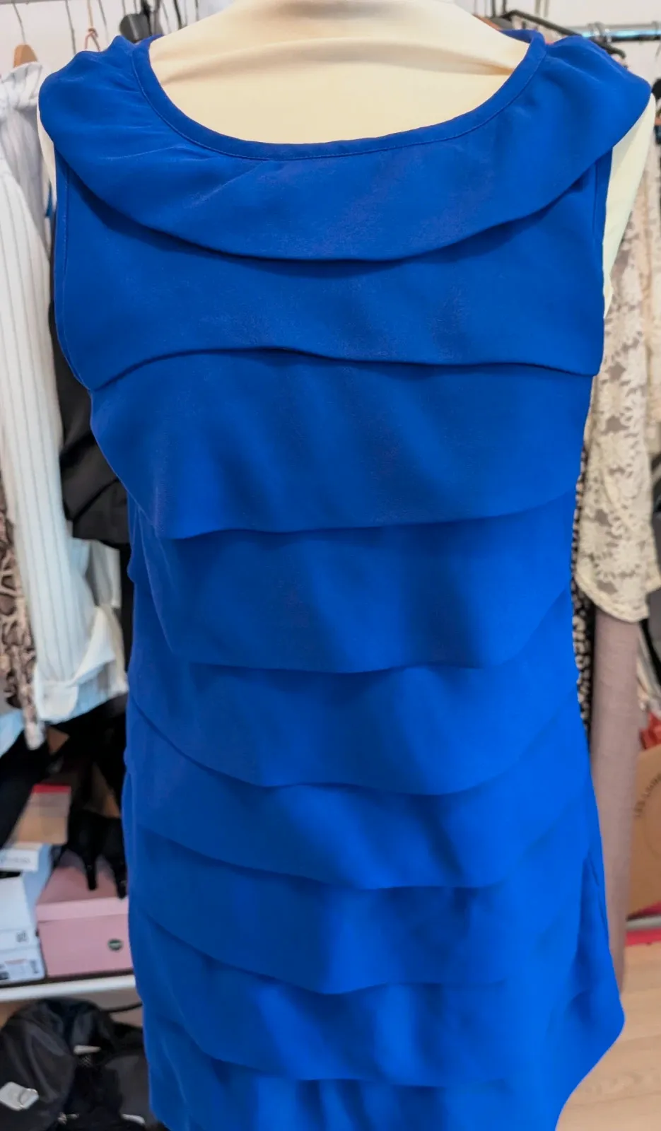 Petite robe bleue courte été taille M – New Look – taille M / 38 / 10 3