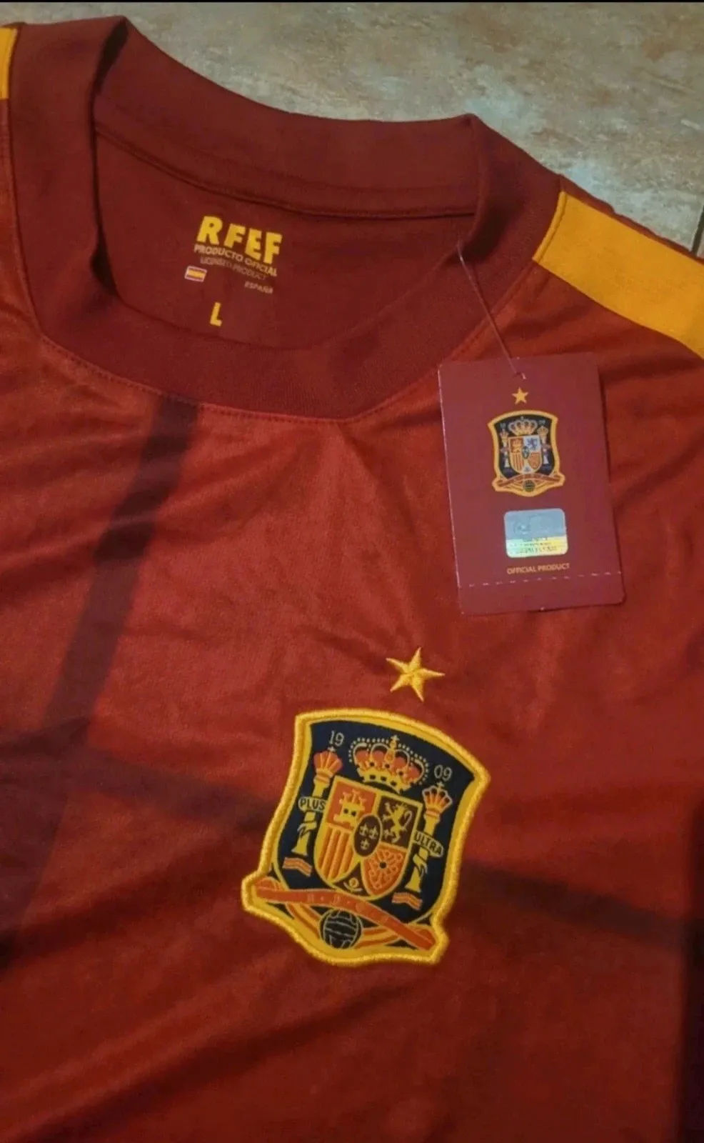 Camiseta España RFEF Home EURO 2020 - Nueva – smartketing – taille L 4