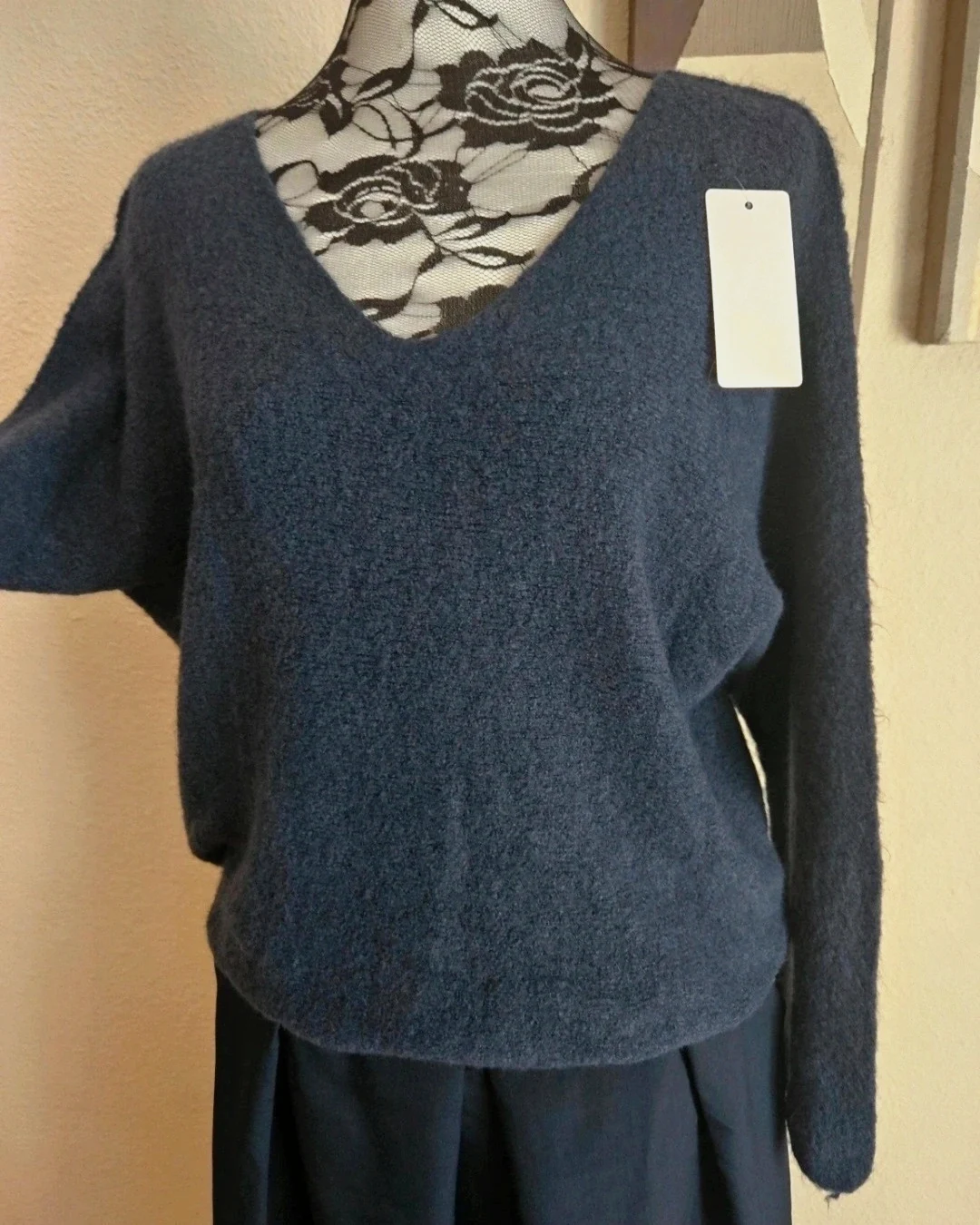 🌸 Magnifique pull doux avec alpaga - TU 36 au 44 - Made in ltaly 🌸