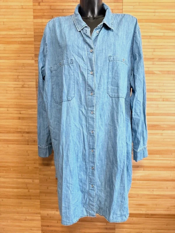 Divino vestido denim de marca F&F , talla 50 😍