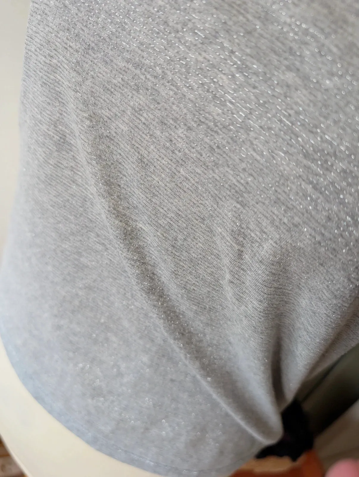 Débardeur / top à bretelles gris (effet brillant ) taille M Promod – Promod – taille L / 40 / 12 3