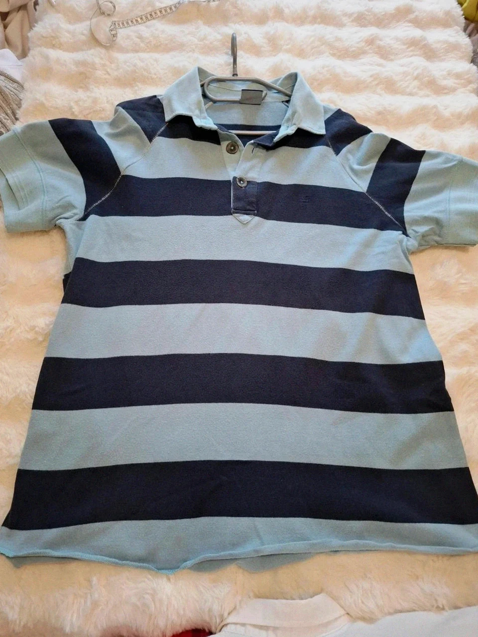 Maillot de rugby vintage Serge Blanco / Polo rayé "Quinze" - Taille 2XL – Quinze – taille XXL