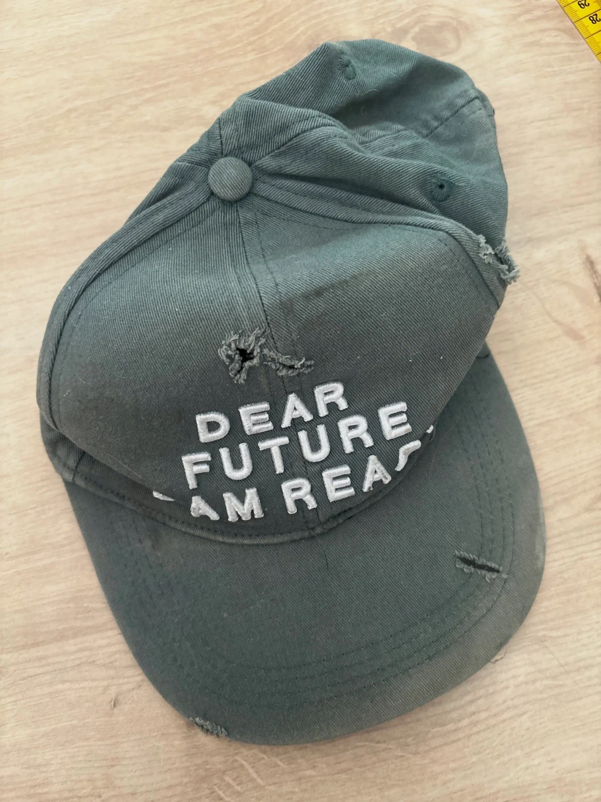 Casquette 🧢 Zara Man couleur vert sapin