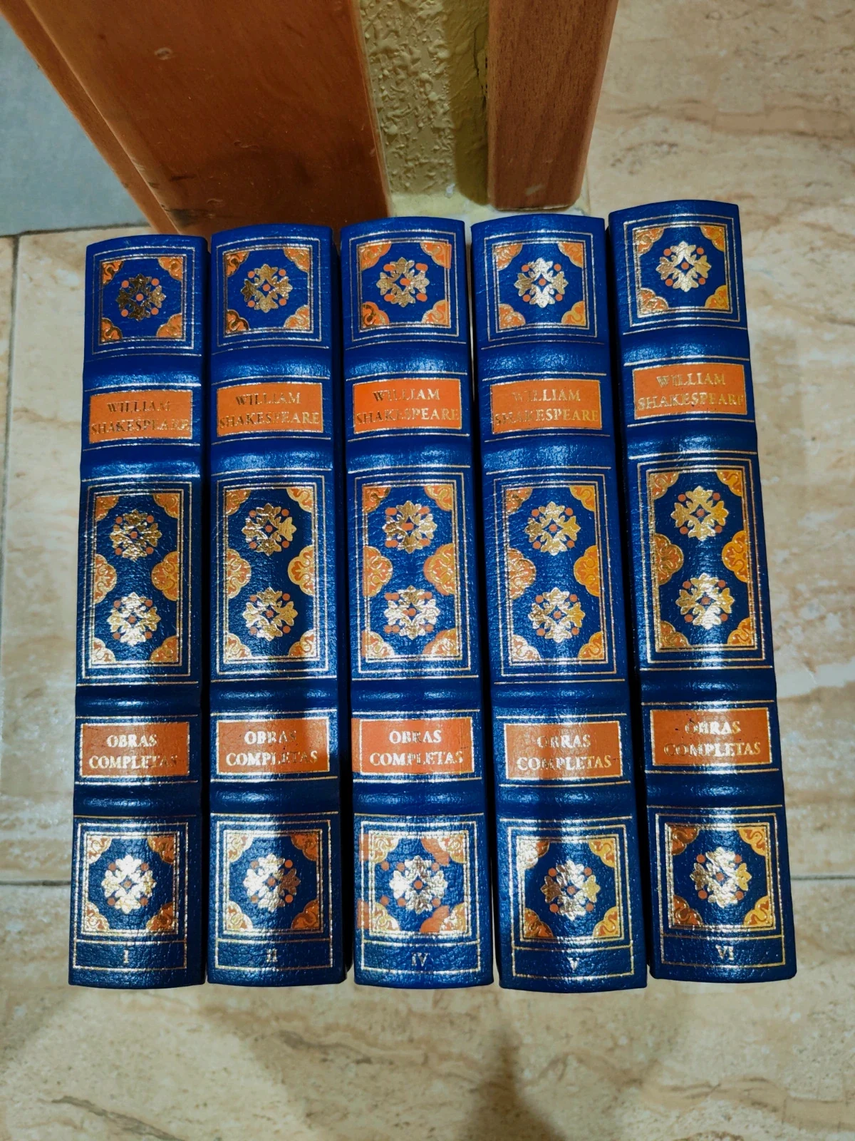 Colección de 5 tomos de William Shakespeare – Obras Completas