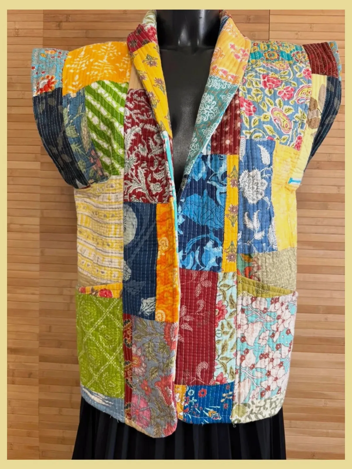 Divino chaleco pach marca 2uves 100% algodón talla única 😍 – 2uves – taille Taille unique 2