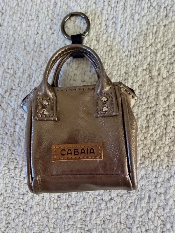 Porte-clés sac miniature bon