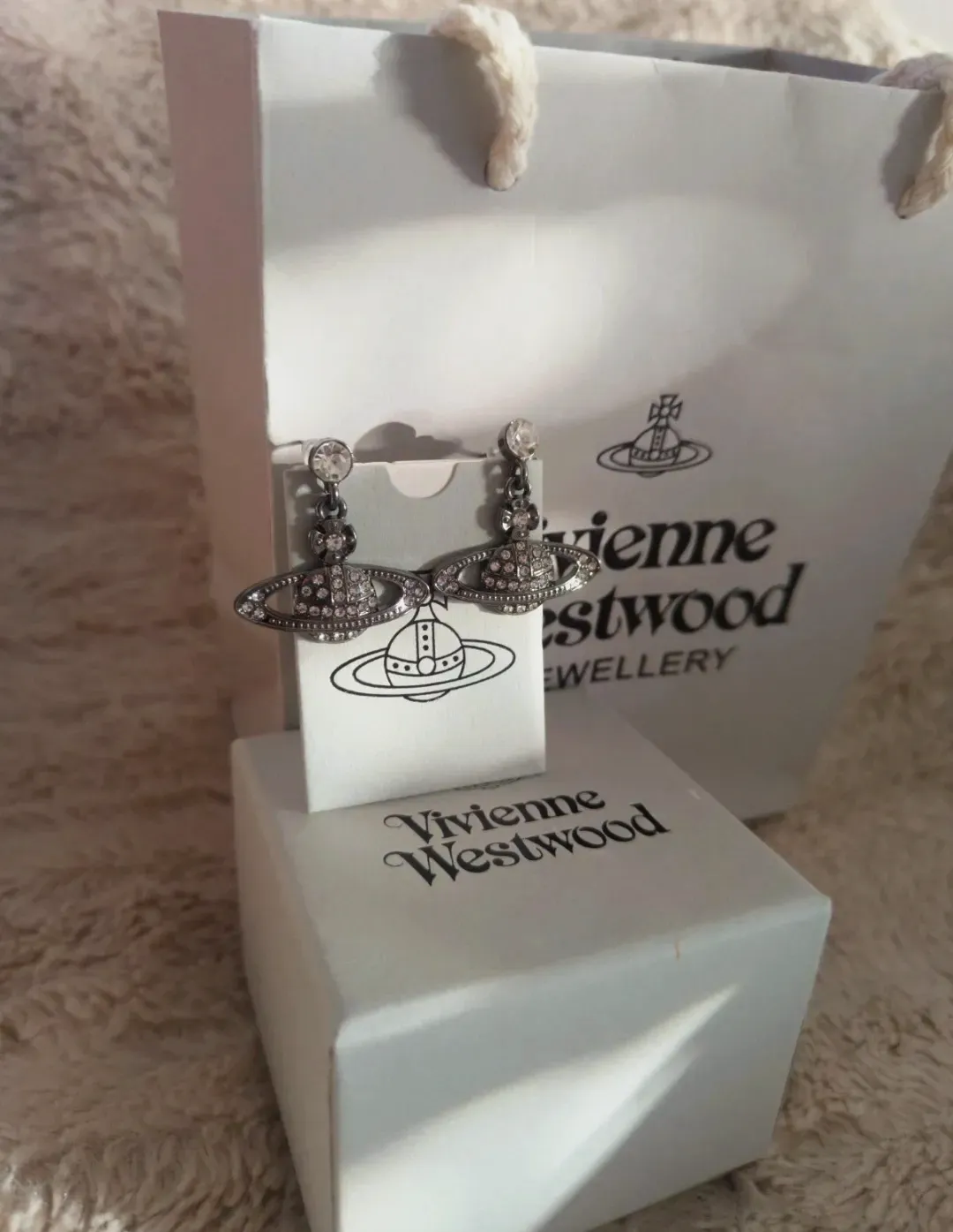 Boucles d'oreilles Vivienne Westwood planète – Vivienne Westwood – argenté – taille Taille unique 2