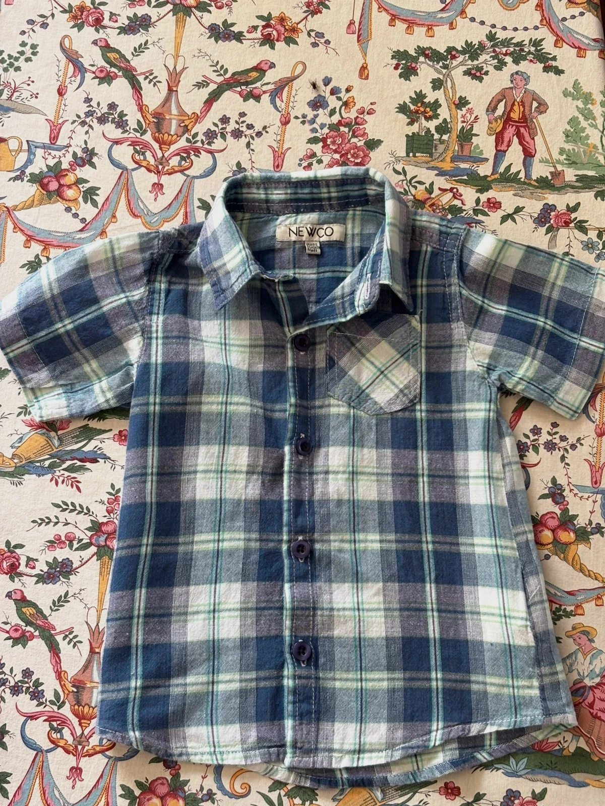 Chemise à carreaux enfant