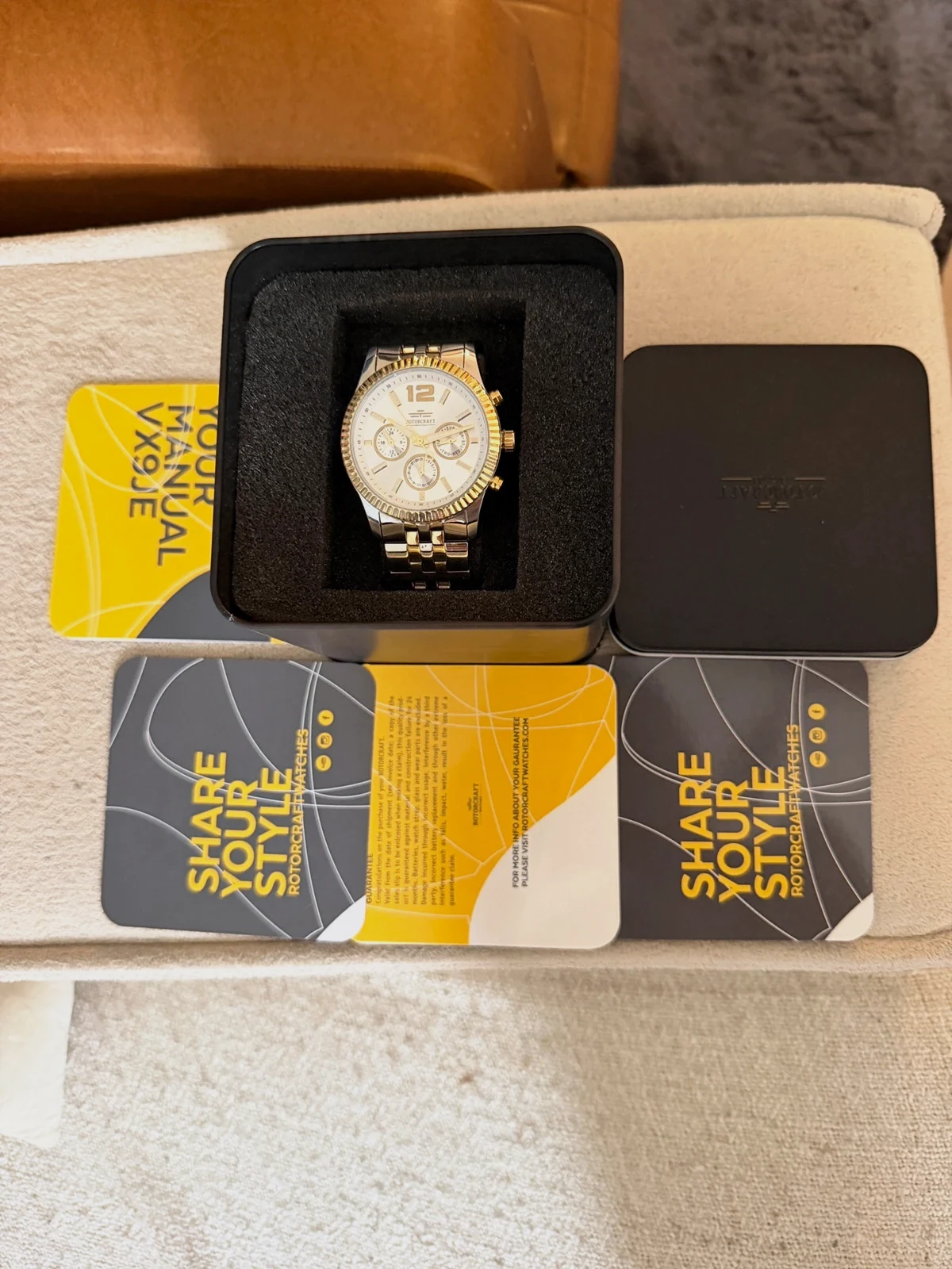 Montre RotorCraft RC1703 The Bicolor Edition - Neuve – ROTORCRAFT – taille 43–46 mm