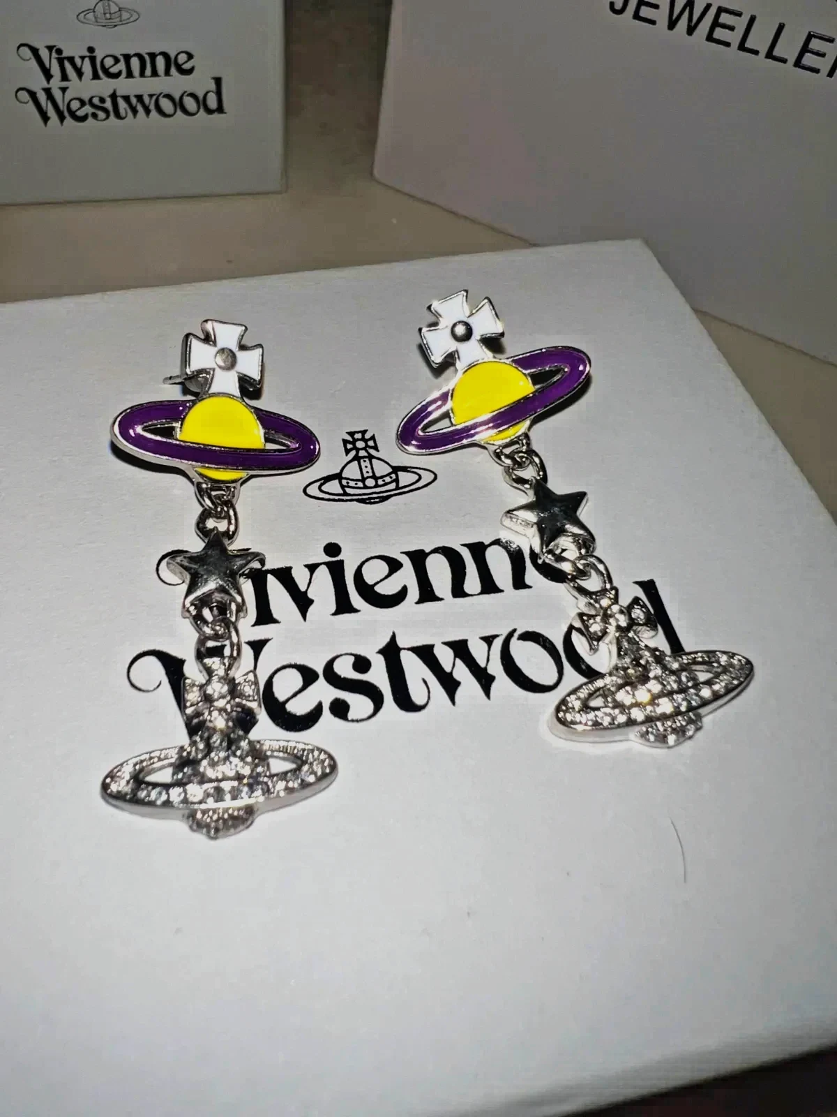 Boucles d'oreilles Vivienne Westwood Planète