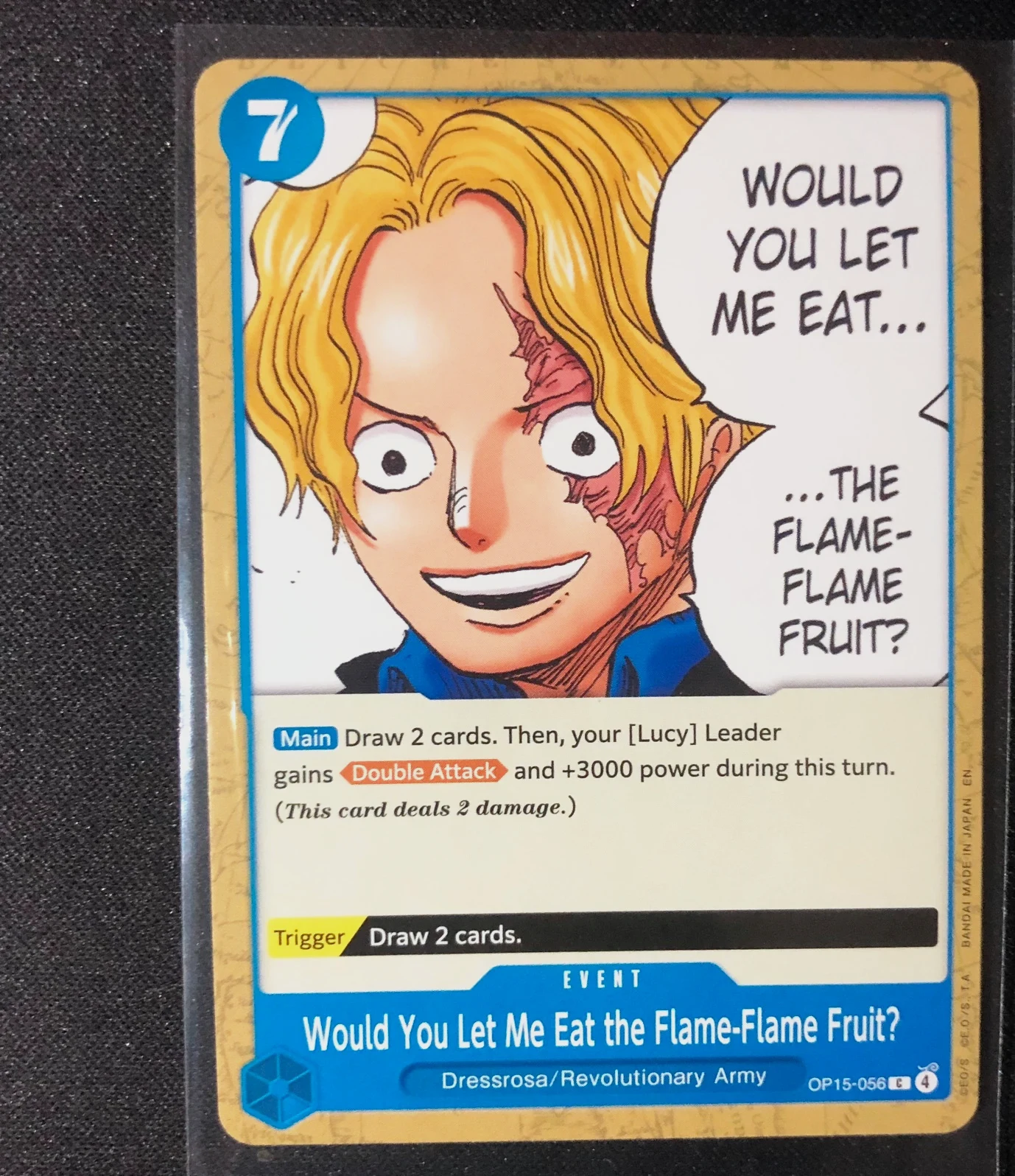 Would You Let Me Eat The Flame-Flame Fruit? – Bandai Namco