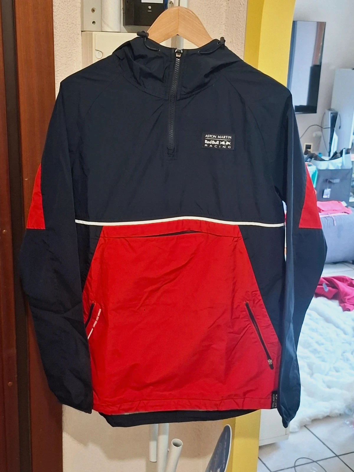 Veste / Coupe-vent Anorak Rétro Aston Martin Red Bull Racing F1 T.L / L