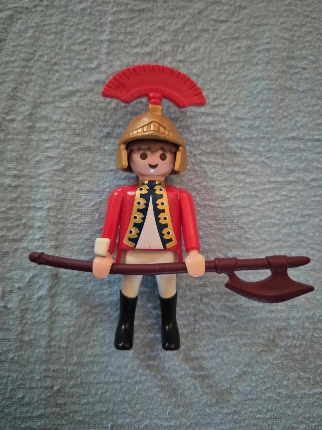 Playmobil casque doré