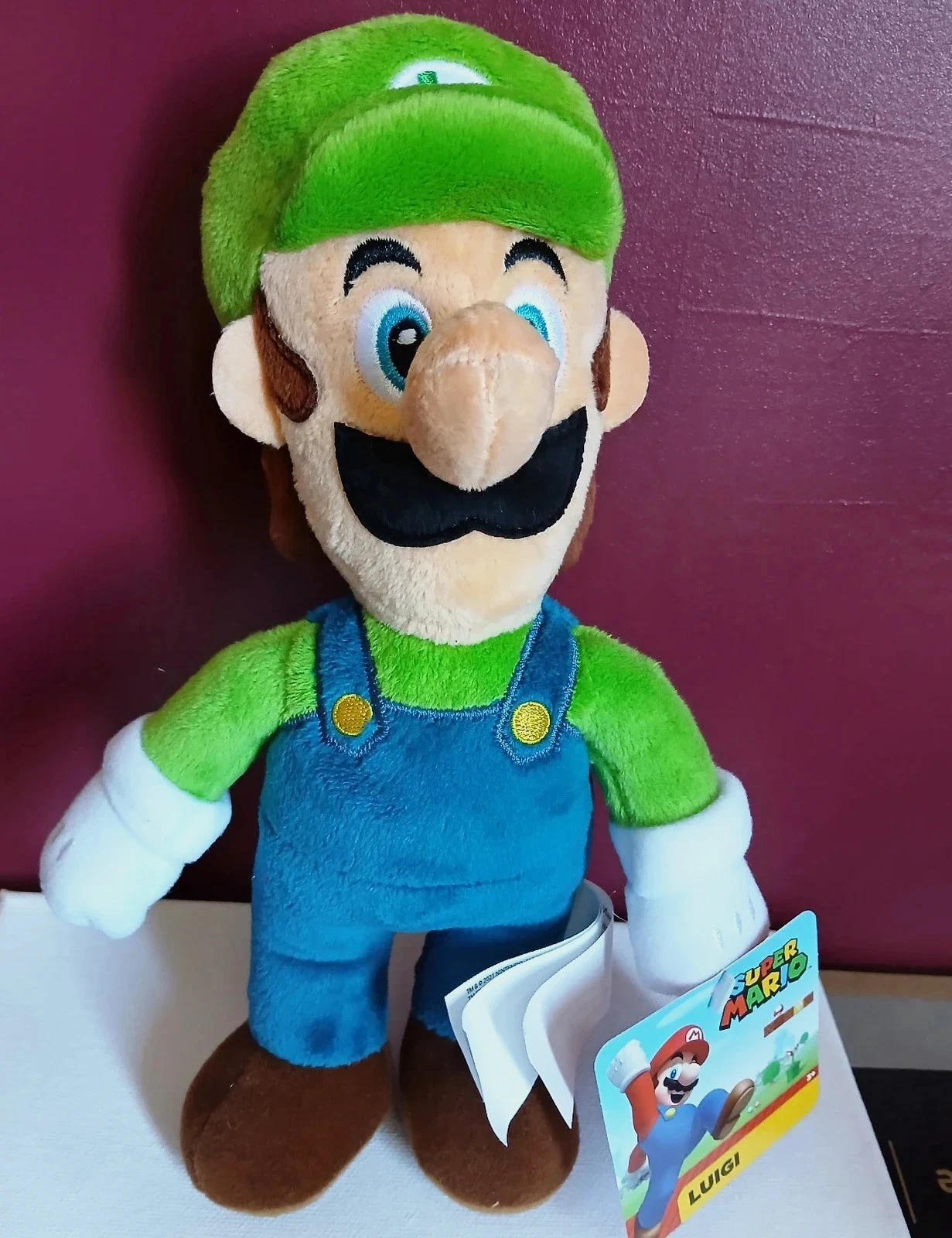 Peluche 23CM Super Luigi