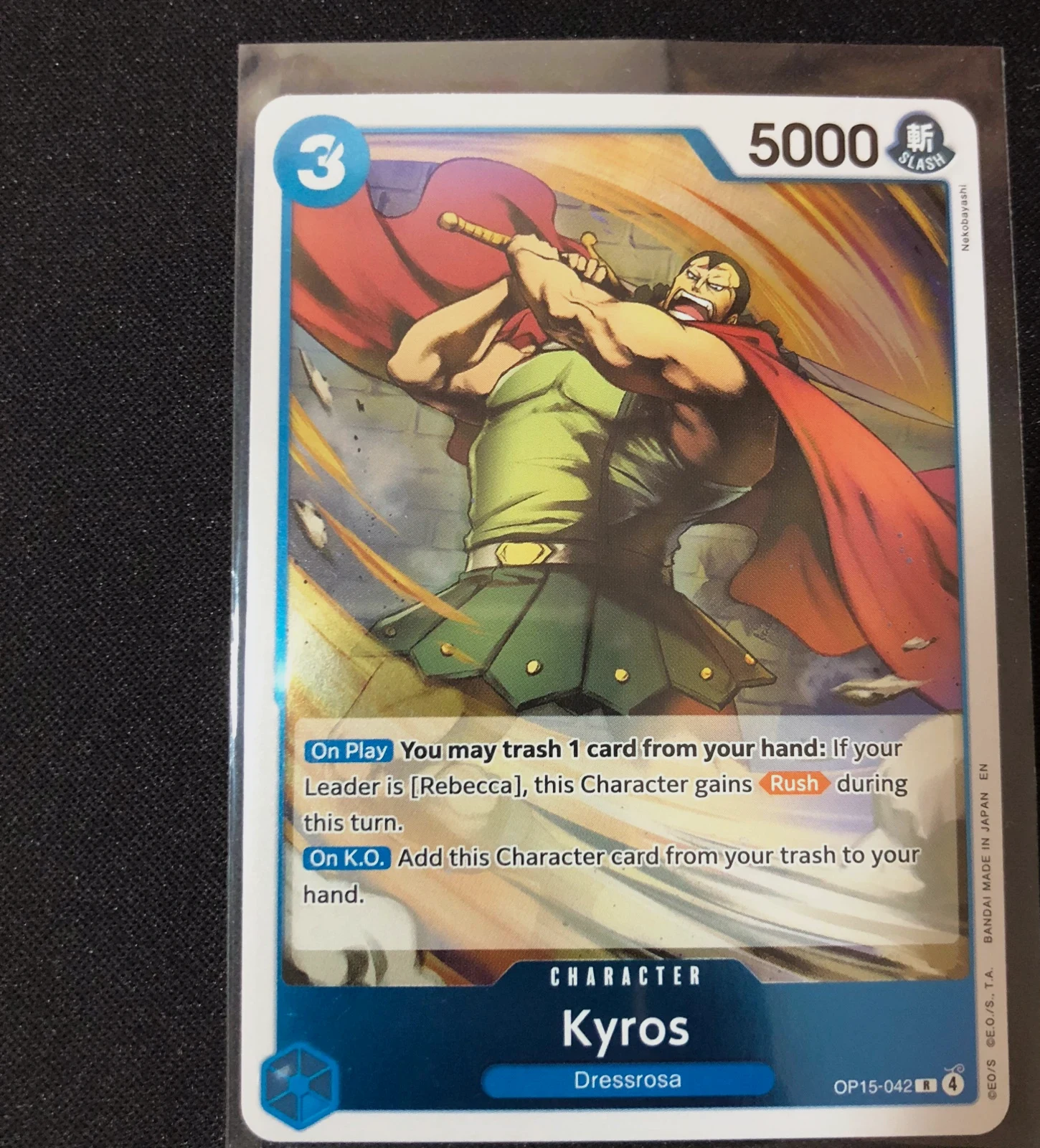 Kyros OP15-042 Rare Character