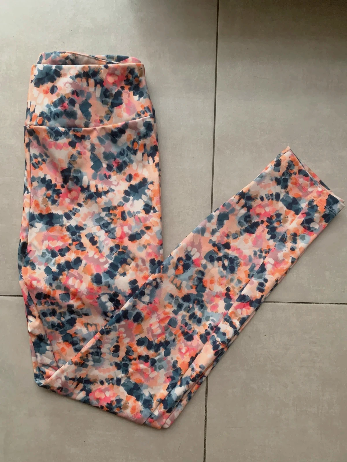 Legging de sport Lefties taille S – imprimé coloré fleuri