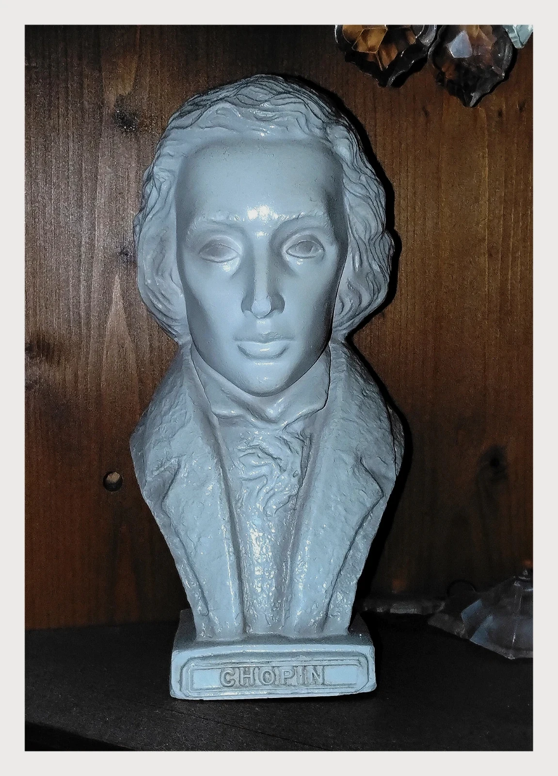 Ancien buste Frédéric Chopin – Statuette Déco Compositeur – Chopin
