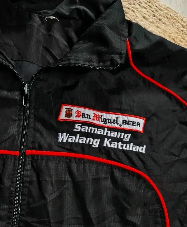 Veste légère San Miguel Beer noire et rouge – San Miguel – bleu – taille M 2