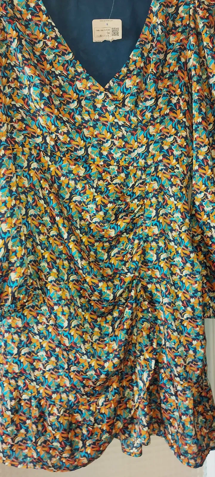 Robe courte imprimée à fleurs Promod – Promod – taille S 2