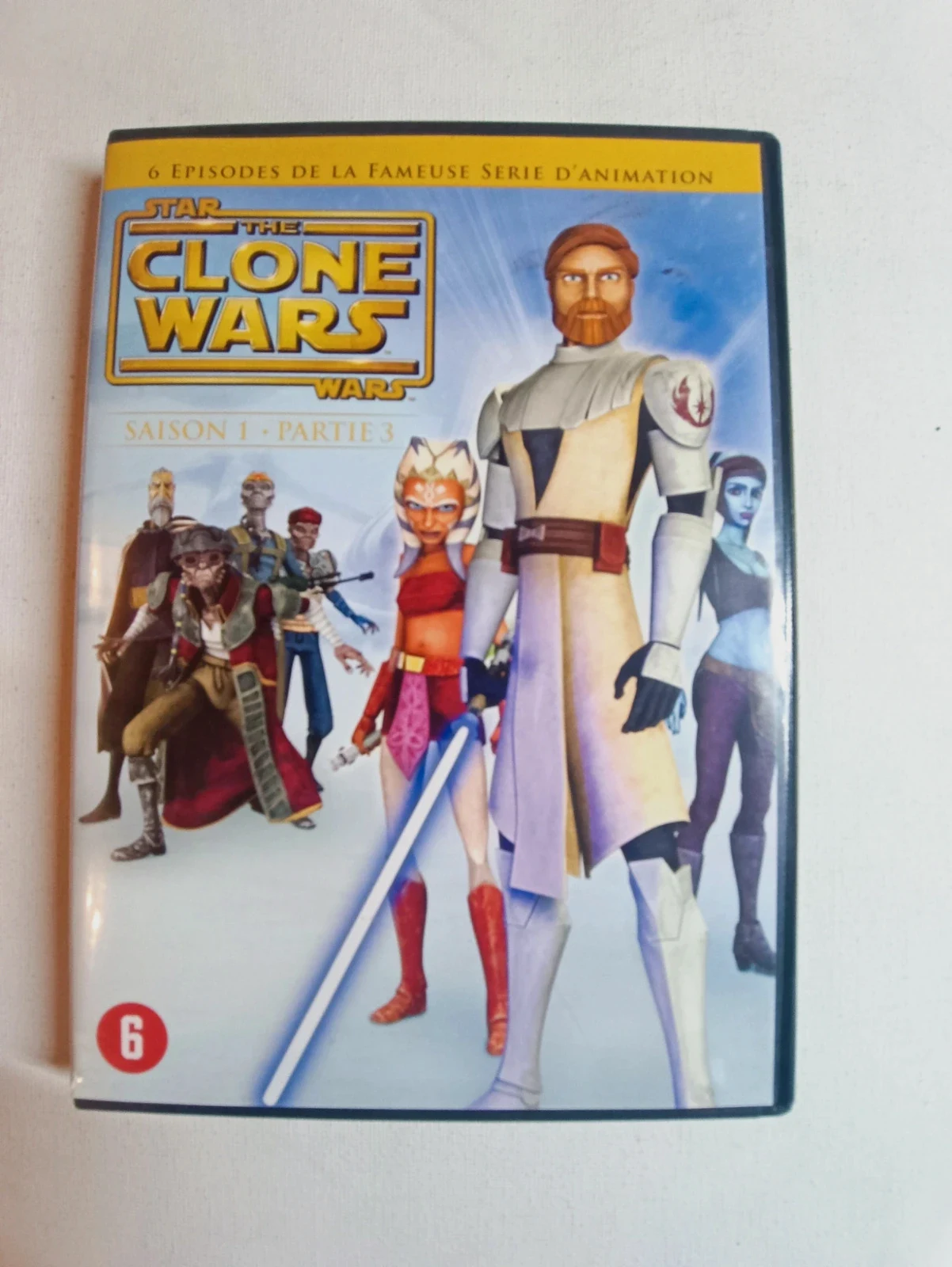 Dvd Star Wars Clone Wars saison 1 partie 3
